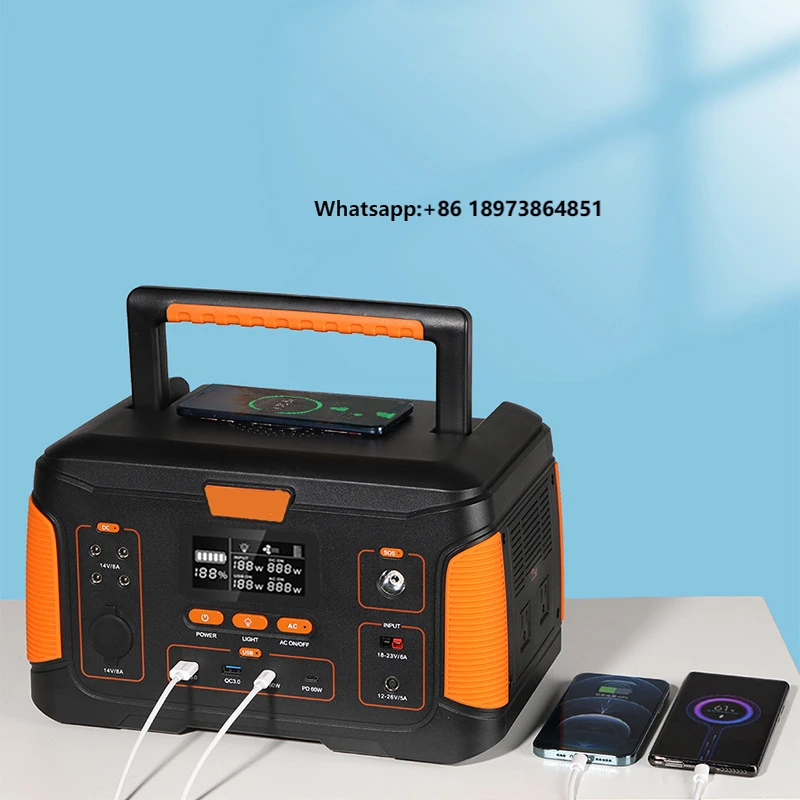 Outdoor Camping AC/DC Outlets Rechargeable Energy Storage Solar Generator Power Bank 300W 500W 1000W Portable Power Station
Outdoor Camping AC/DC Outlets Rechargeable Energy Storage Solar Generator Power Bank 300W 500W 1000W Portable Power Station