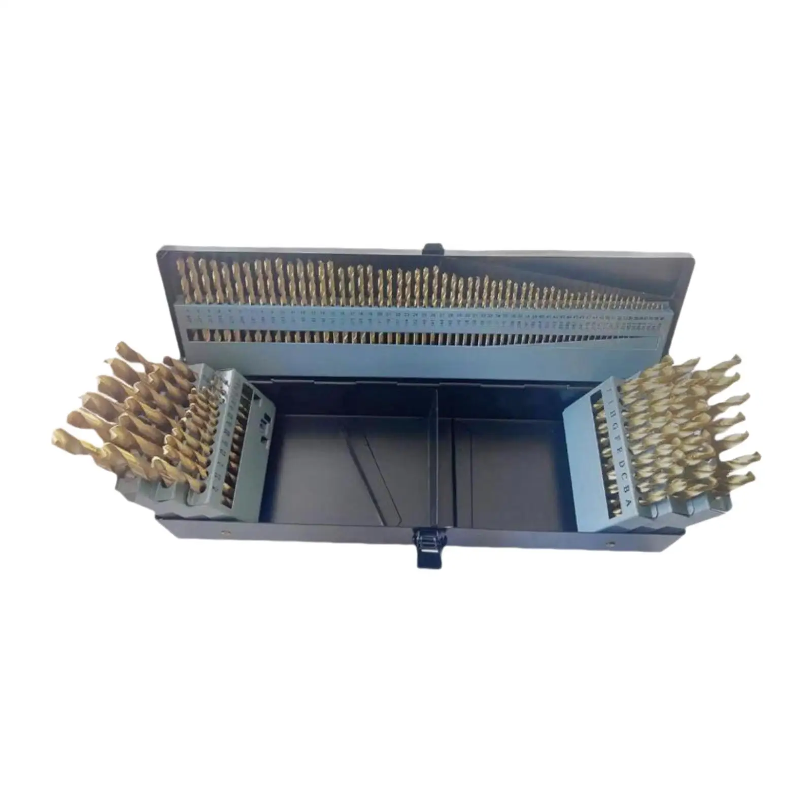 115 Pieces Twist Drill Bit Set High Speed Steel Professional for Stainless Steel, Wood with Storage Case M35 Alloy
115 Pieces Twist Drill Bit Set High Speed Steel Professional for Stainless Steel, Wood with Storage Case M35 Alloy