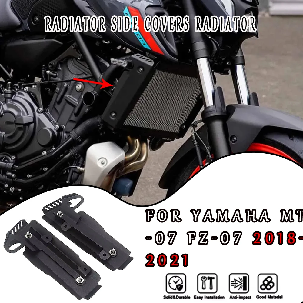 Для YAMAHA MT-07 FZ-07 MT07 FZ07 2018-2021 мотоциклетная боковая решетка радиатора, крышка, сетка Protecto
Для YAMAHA MT-07 FZ-07 MT07 FZ07 2018-2021 мотоциклетная боковая решетка радиатора, крышка, сетка Protecto