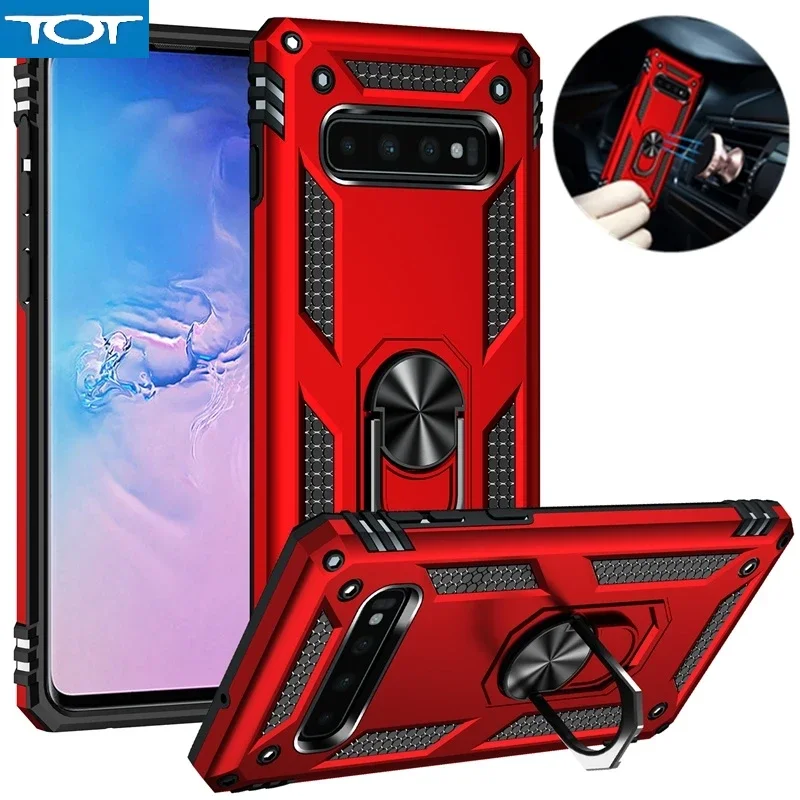 For Samsung Galaxy S8 S9 S10 Plus Case Armor Magnetic Ring Holder Kickstand Phone Case For Samsung S7 S10E Note 8 9 Back Cover
For Samsung Galaxy S8 S9 S10 Plus Case Armor Magnetic Ring Holder Kickstand Phone Case For Samsung S7 S10E Note 8 9 Back Cover