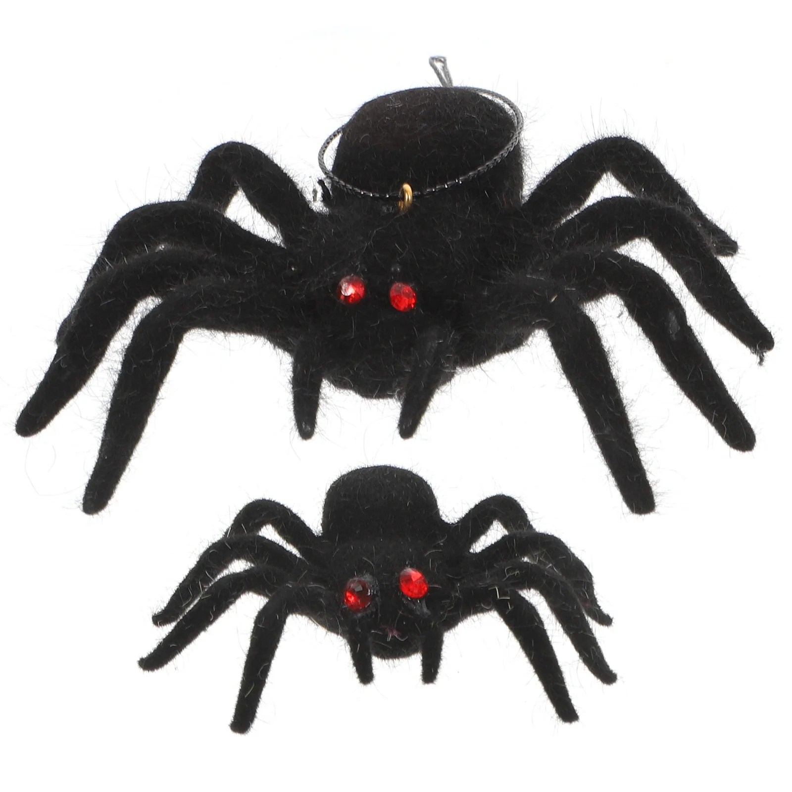 2Pcs Simulation Spider Flocking Toys Halloween Decorative Black Spiders 6.5cm 11cm Scary Party Props Trick nament
2Pcs Simulation Spider Flocking Toys Halloween Decorative Black Spiders 6.5cm 11cm Scary Party Props Trick nament