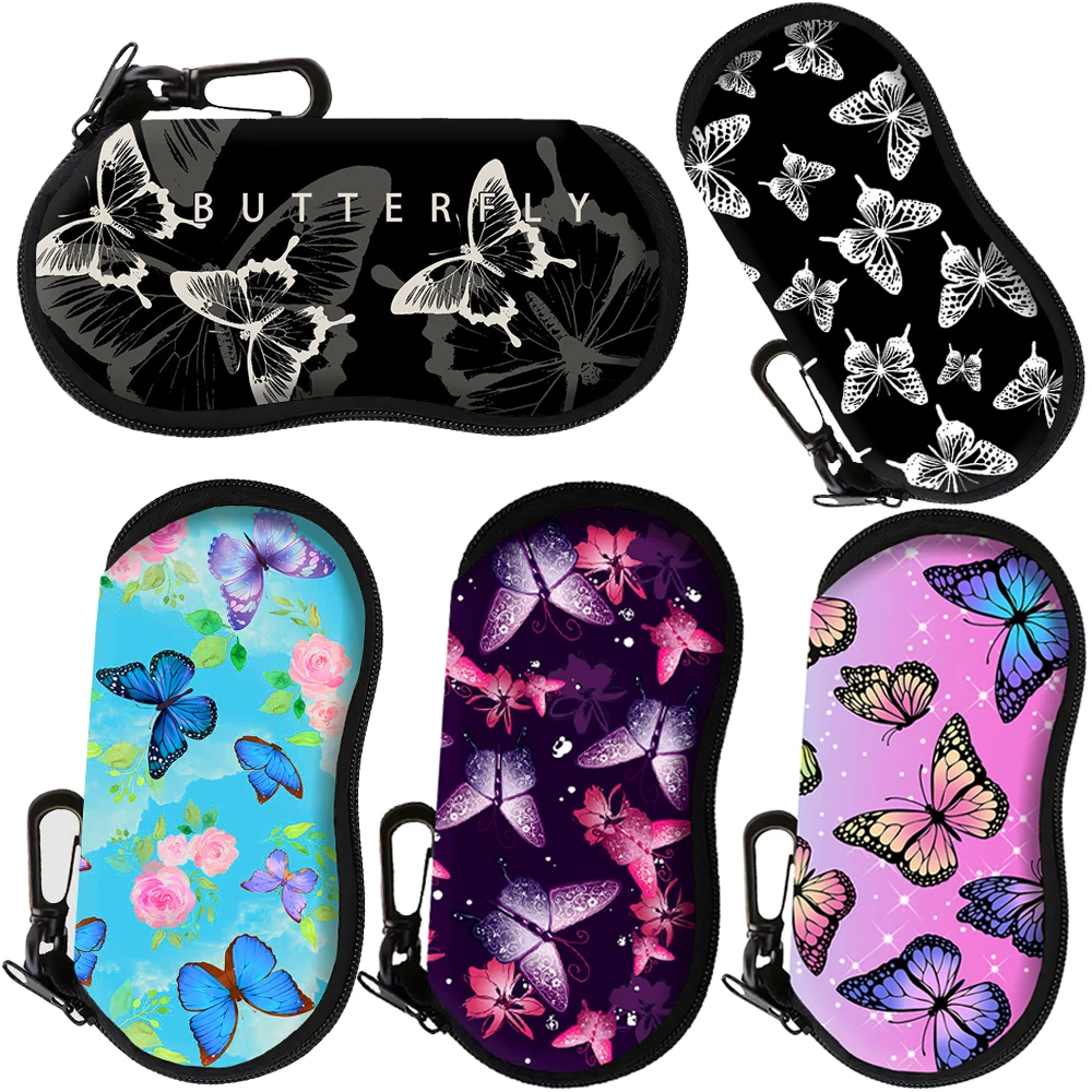 Colorful Butterflies Portable Glasses Case Cute Sunglasses for Woman Glasses Box Simple Sunglasses Box
Colorful Butterflies Portable Glasses Case Cute Sunglasses for Woman Glasses Box Simple Sunglasses Box