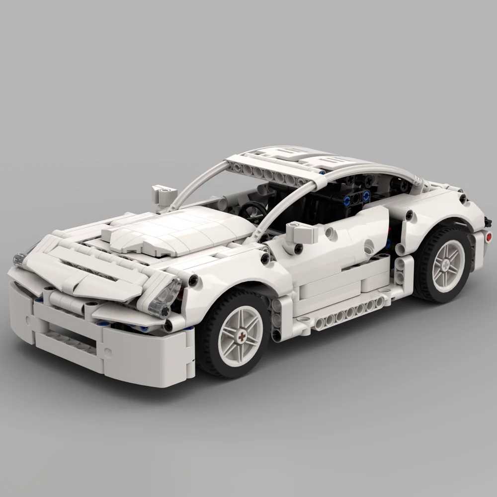 Конструктор MOC 350Z Speed Champion: Статическая модель классического гоночного автомобиля, детская игрушка, подарок, технические строительные блоки
Конструктор MOC 350Z Speed Champion: Статическая модель классического гоночного автомобиля, детская игрушка, подарок, технические строительные блоки