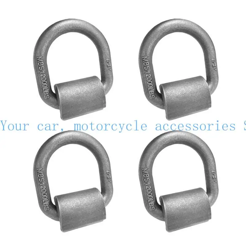 Cargo Weld On D-Ring Tie-Down Anchors 1/2" Heavy Duty 12000Lbs Capacity D-Rings Secure for Trailers, Trucks
Cargo Weld On D-Ring Tie-Down Anchors 1/2" Heavy Duty 12000Lbs Capacity D-Rings Secure for Trailers, Trucks