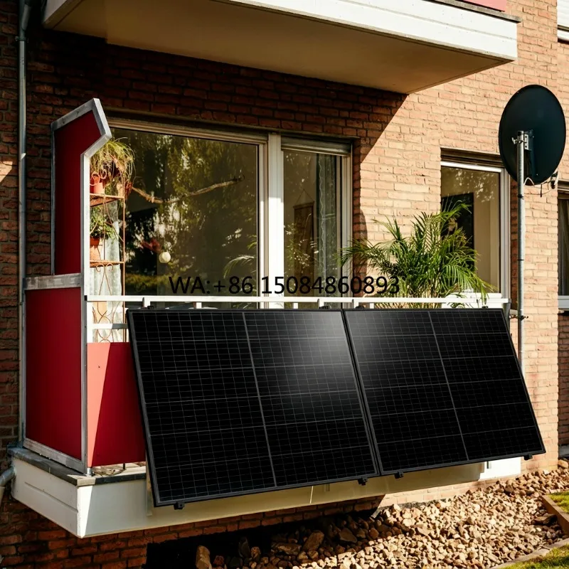 Solar balcony power generation800W Sun Slice DIY Balcony Solar Kit German Standard High-Efficiency All Black N Panels
Solar balcony power generation800W Sun Slice DIY Balcony Solar Kit German Standard High-Efficiency All Black N Panels