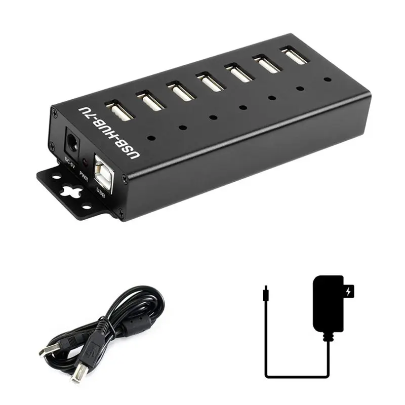 A29F-Industrial USB HUB 7-CH USB 2.0 Ports Expansion HUB Adapter For Win11/10/8 Linux With 5V Power Adapter
A29F-Industrial USB HUB 7-CH USB 2.0 Ports Expansion HUB Adapter For Win11/10/8 Linux With 5V Power Adapter
