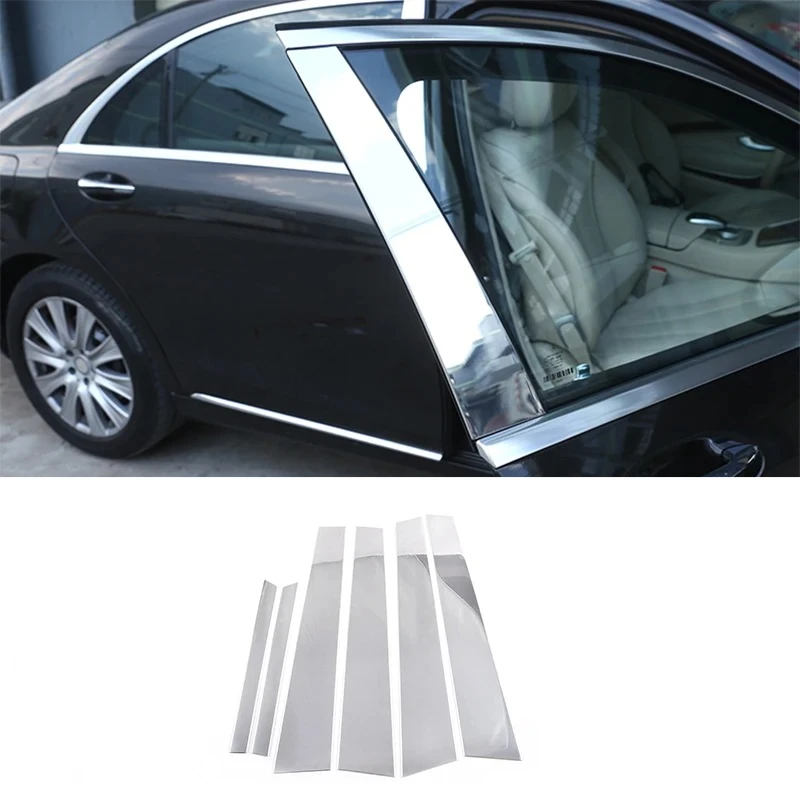 Car B Pillar Cover Trim Stickers Exterior B Pillar Panel Decoration Car Accessories For Mercedes Benz S Class W221 2008-2013
Car B Pillar Cover Trim Stickers Exterior B Pillar Panel Decoration Car Accessories For Mercedes Benz S Class W221 2008-2013