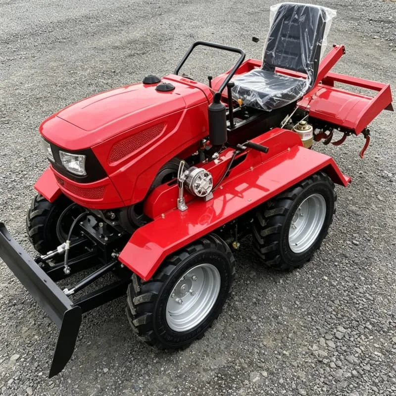 Customized Four-wheel rotary tiller,wheeled ploughing machine, upgraded farm land preparation tractor, hot-selling rotary tiller
Customized Four-wheel rotary tiller,wheeled ploughing machine, upgraded farm land preparation tractor, hot-selling rotary tiller