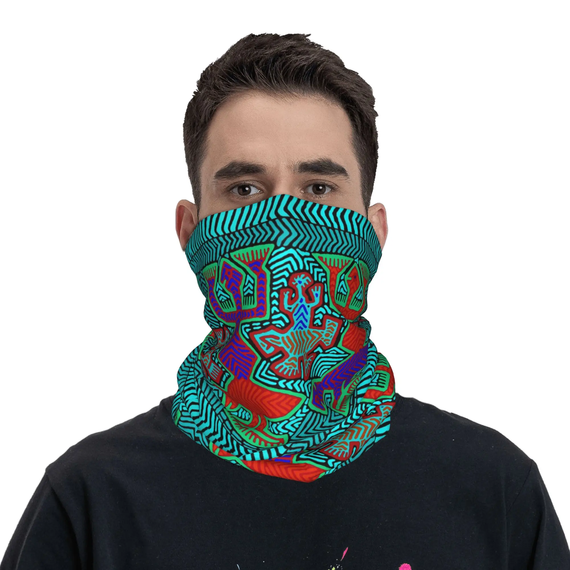 Kuna Mola Shaman Family With Turtles Bandana Neck Gaiter Printed Mask Scarf Cycling Scarf Outdoor Sports Unisex Adult All Season
Kuna Mola Shaman Family With Turtles Bandana Neck Gaiter Printed Mask Scarf Cycling Scarf Outdoor Sports Unisex Adult All Season