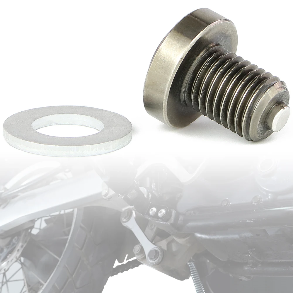 For Kawasaki KLR650 Ninja 650 Versys Versys-X 300 Vulcan Z400 Z650 Z800 M12x1.5 Motorcycle Magnetic Engine Oil Drain Bolt Plug
For Kawasaki KLR650 Ninja 650 Versys Versys-X 300 Vulcan Z400 Z650 Z800 M12x1.5 Motorcycle Magnetic Engine Oil Drain Bolt Plug