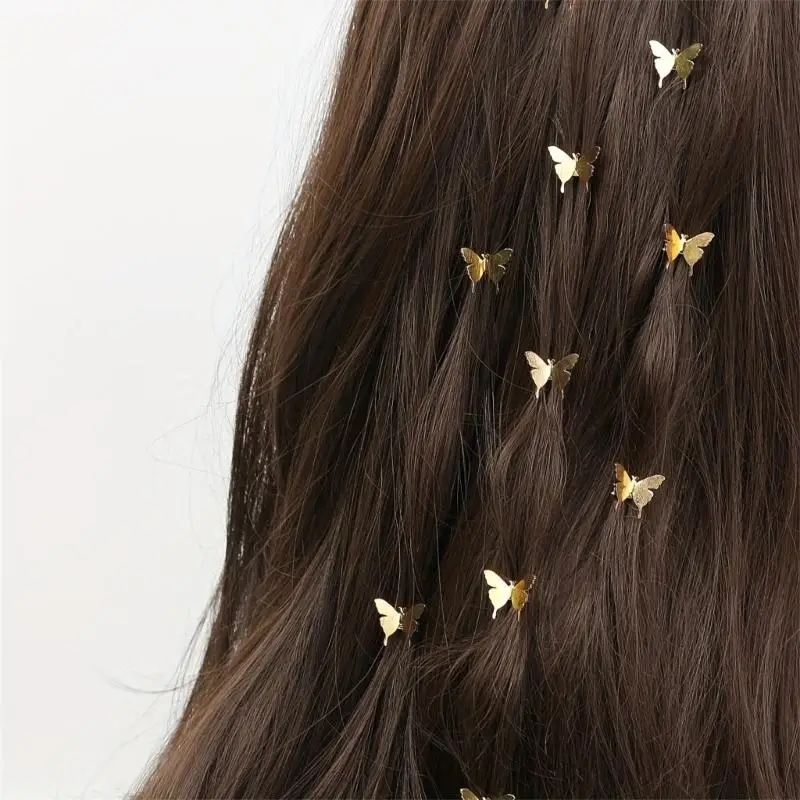 31BB 6 шт. Заколка для волос-бабочка для плетения булочек DIY Стайлинг Практичная металлическая шпилька
31BB 6 шт. Заколка для волос-бабочка для плетения булочек DIY Стайлинг Практичная металлическая шпилька