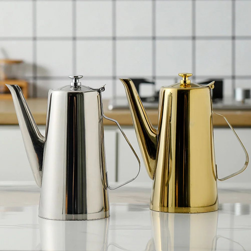 Coffee Stainless Steel Kettle Oil Vinegar Dispenser Clear Electric Hot Water Kitchen
Coffee Stainless Steel Kettle Oil Vinegar Dispenser Clear Electric Hot Water Kitchen