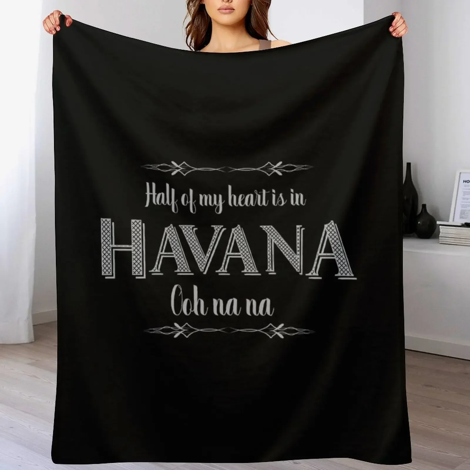 Half of my heart is in Havana. Throw Blanket Furrys Blankets For Bed Single for babies Blankets
Half of my heart is in Havana. Throw Blanket Furrys Blankets For Bed Single for babies Blankets