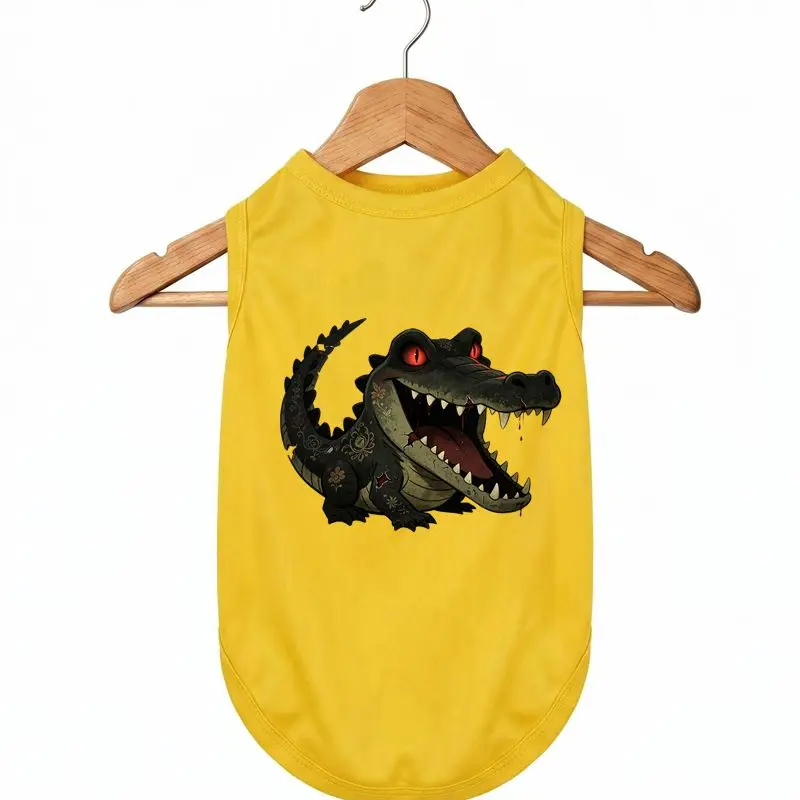 Cool Dog Summer Vest Crocodile Print Breathable Puppy Clothes Outdoor Pet Tank Top
Cool Dog Summer Vest Crocodile Print Breathable Puppy Clothes Outdoor Pet Tank Top