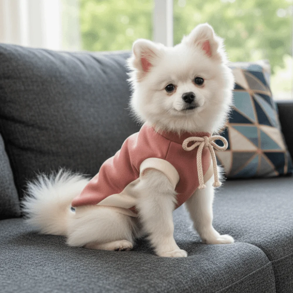 Fashion Patchwork Dog Sweatshirt Warm Soft Puppy Pullovers Cozy with Bow Dog Bottoming Shirt Autumn
Fashion Patchwork Dog Sweatshirt Warm Soft Puppy Pullovers Cozy with Bow Dog Bottoming Shirt Autumn