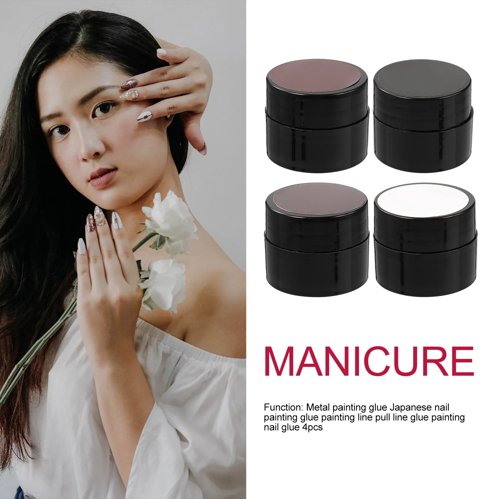 4pcs Gel Bottle Set Long lasting Quick Dry Gel Polish DIY Art Supply Safe Eco friendly Manicure Kit Travel Use Nail Gels
4pcs Gel Bottle Set Long lasting Quick Dry Gel Polish DIY Art Supply Safe Eco friendly Manicure Kit Travel Use Nail Gels