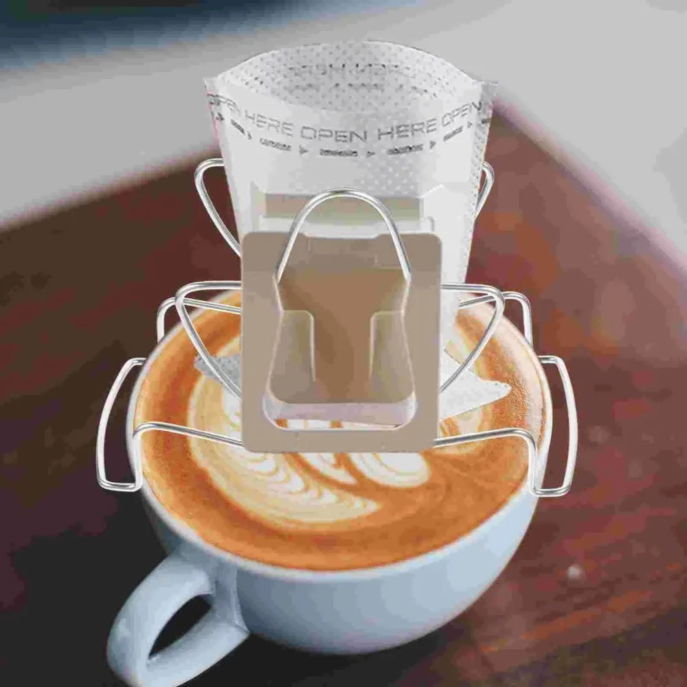 Portable Coffee Filter Paper Holder Reusable Stainless Steel Coffee Cup Dripper Baskets Lightweight Filter Paper Bag Shelf
Portable Coffee Filter Paper Holder Reusable Stainless Steel Coffee Cup Dripper Baskets Lightweight Filter Paper Bag Shelf