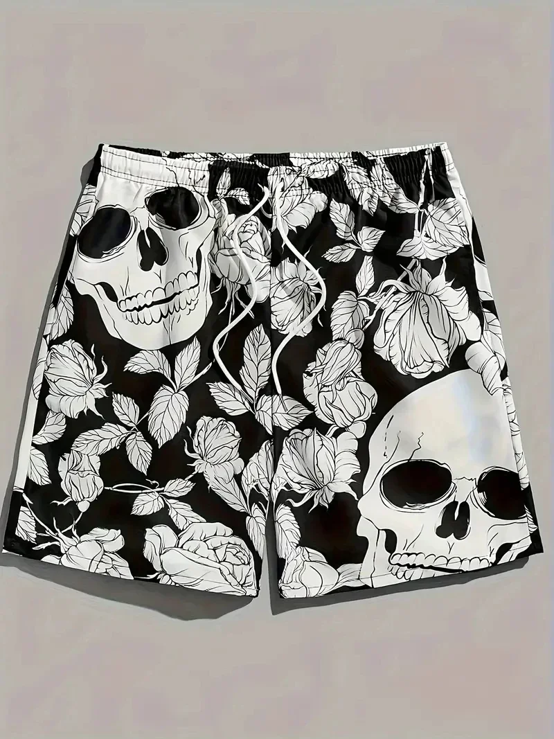 Men's Fine Skull Elements Printed Shorts Men's Fashion Comfortable Breathable Quick Drying Shorts Men's Casual Fashion Shorts
Men's Fine Skull Elements Printed Shorts Men's Fashion Comfortable Breathable Quick Drying Shorts Men's Casual Fashion Shorts