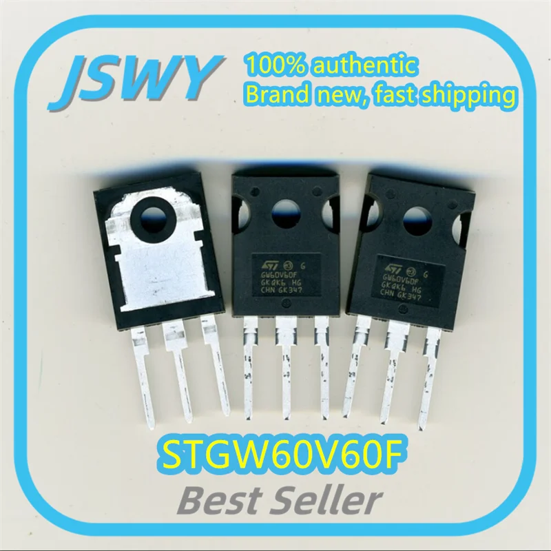 (5/50 pcs) STGW60V60F STGW60V60 Silk-Screen GW60V60F TO-247 Integrated Circuit IC In Stock Brand New
(5/50 pcs) STGW60V60F STGW60V60 Silk-Screen GW60V60F TO-247 Integrated Circuit IC In Stock Brand New