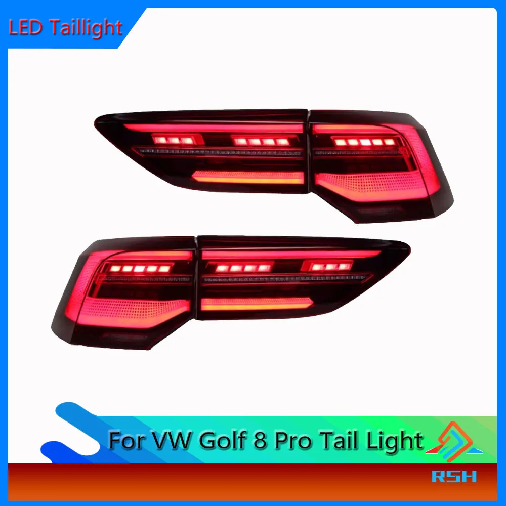 Car Taillight Assembly For VW Golf 8 MK8 2021-2024 LED Auto Light Back Lamps Upgrade High Configure Style Hot Sale Accessories
Car Taillight Assembly For VW Golf 8 MK8 2021-2024 LED Auto Light Back Lamps Upgrade High Configure Style Hot Sale Accessories