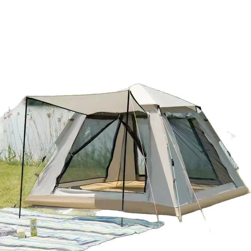 Automatic tent outdoor 3-4 people free to set up camping mountain tent outdoor multi-person rainproof field
Automatic tent outdoor 3-4 people free to set up camping mountain tent outdoor multi-person rainproof field
