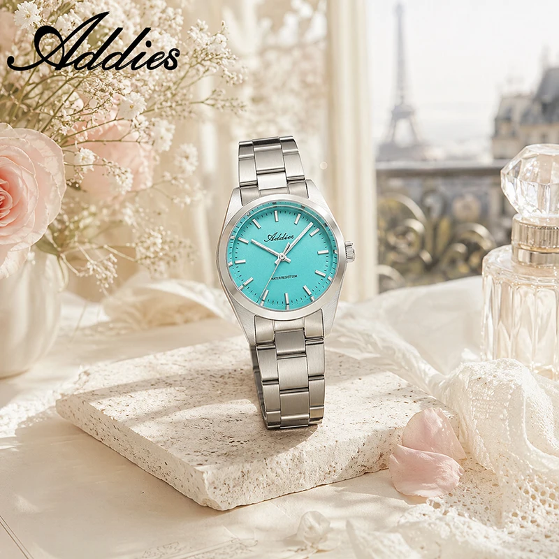 ADDIES 31mm Women's Watches 316L Stainless Steel Sapphire Glass Luminous 5Bar Waterproof Diving Watches for Women Luxury AW25903
ADDIES 31mm Women's Watches 316L Stainless Steel Sapphire Glass Luminous 5Bar Waterproof Diving Watches for Women Luxury AW25903