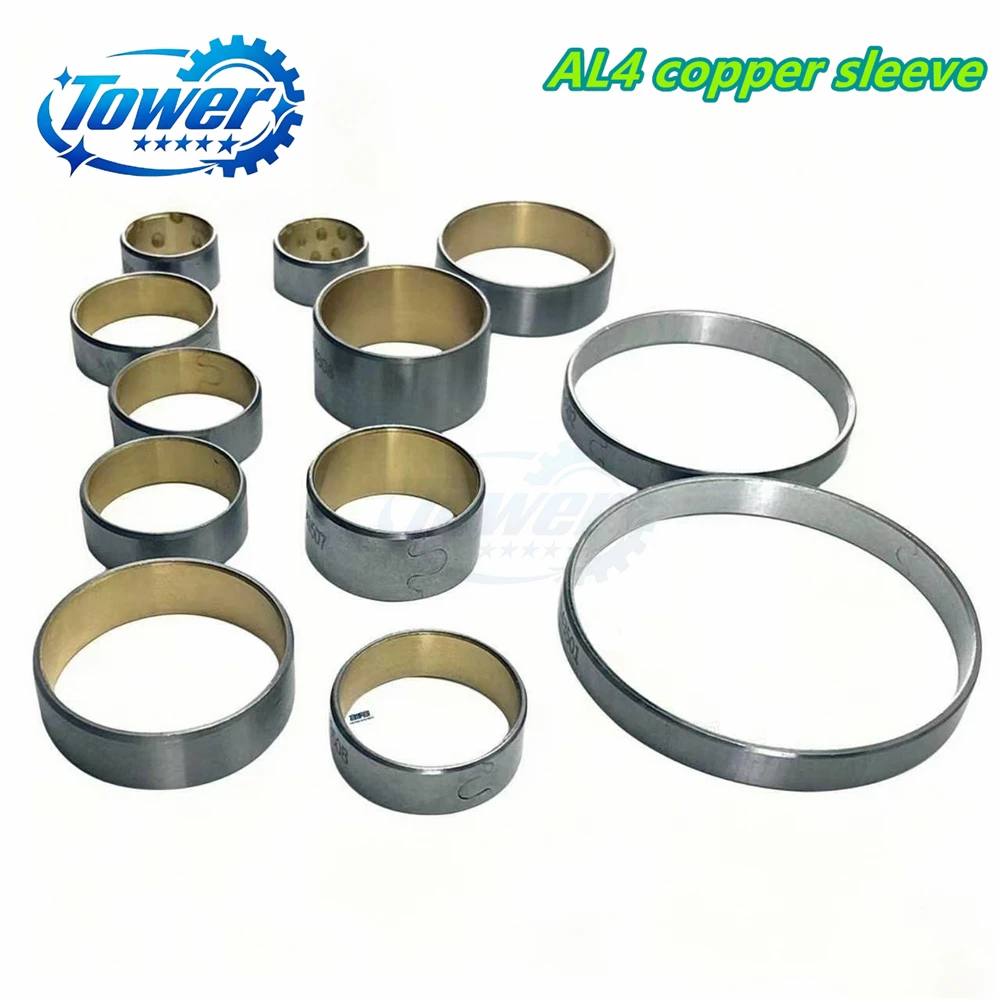 10PCS AL4 DPO Automatic Transmission Gearbox Copper Sleeve Bronze Bushing O Ring Sealing Kit for 4-Speed RENAULT PEUGEOT Car
10PCS AL4 DPO Automatic Transmission Gearbox Copper Sleeve Bronze Bushing O Ring Sealing Kit for 4-Speed RENAULT PEUGEOT Car