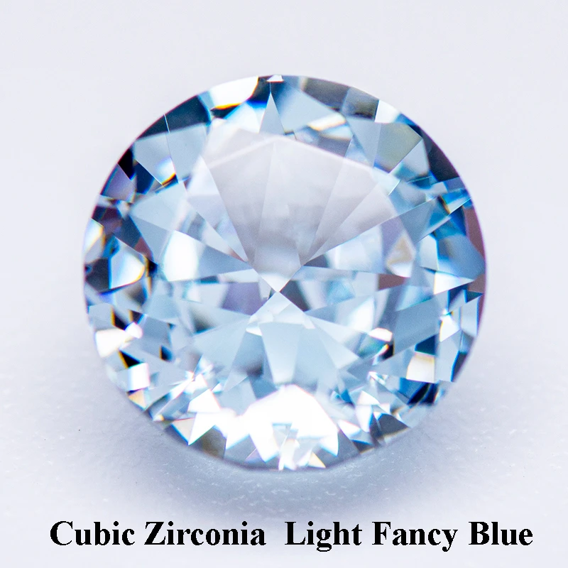Cubic Zirconia Crushed Ice Cut Light Fancy Blue Color Round Shape Charms Beads for Jewelry Making Rings Materials No Certificate
Cubic Zirconia Crushed Ice Cut Light Fancy Blue Color Round Shape Charms Beads for Jewelry Making Rings Materials No Certificate