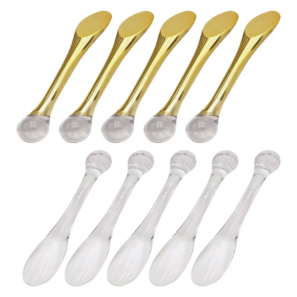 10Pcs Eye Cream Beauty Scoops Small Makeup Spatulas Precise Applicators Reusable Face Cream Scoops Portable Skincare
10Pcs Eye Cream Beauty Scoops Small Makeup Spatulas Precise Applicators Reusable Face Cream Scoops Portable Skincare