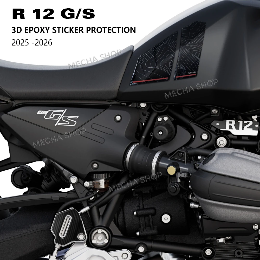 Motorcycle Accessories 3D Epoxy Resin Tank Pad Protection Sticker for R 12 G/S R12GS 2025 2026
Motorcycle Accessories 3D Epoxy Resin Tank Pad Protection Sticker for R 12 G/S R12GS 2025 2026