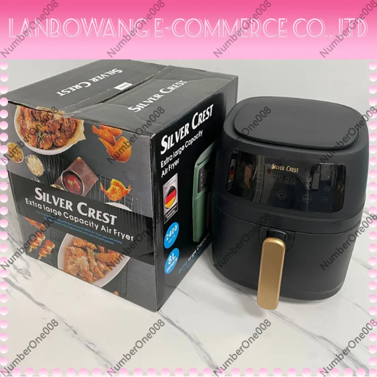 8L Air Fryer Oil-Free Digital Smart Electric Oven Large Capacity for Home
8L Air Fryer Oil-Free Digital Smart Electric Oven Large Capacity for Home