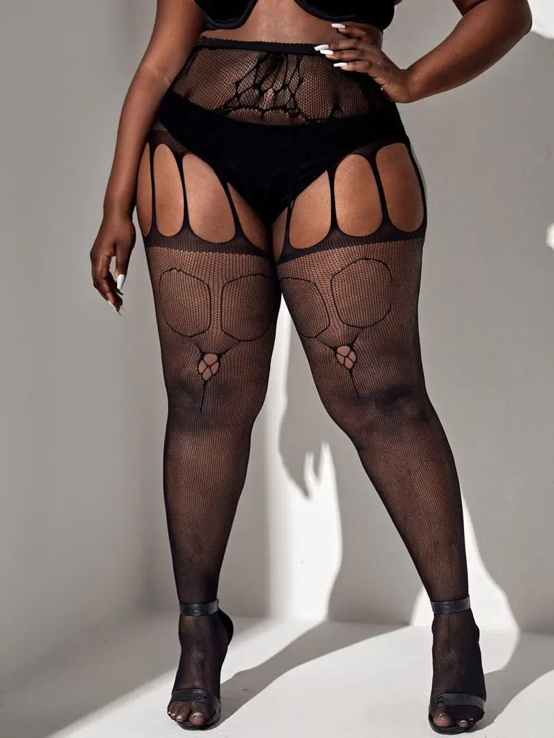 High Waist Fishnet Stockings for Women with Garter Belt Transparent Crotchless Tights Exotic Open Crotch Pantyhose Ling
High Waist Fishnet Stockings for Women with Garter Belt Transparent Crotchless Tights Exotic Open Crotch Pantyhose Ling