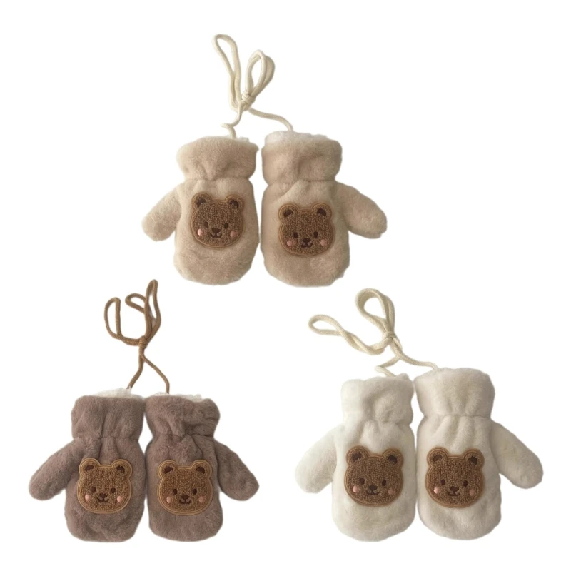 1 Pair Lovely Bear Plush Gloves for Children Cartoon Animal Pattern Baby Mittens QX2D
1 Pair Lovely Bear Plush Gloves for Children Cartoon Animal Pattern Baby Mittens QX2D