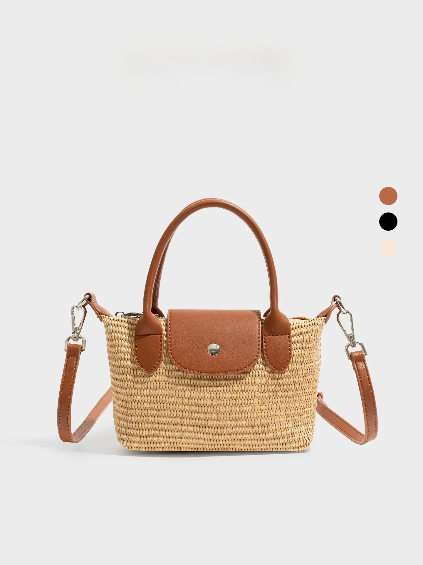 Dumpling Shaped Straw Weaving Bag for Women Summer 2026 Crossbody Mobile Phone Bag High-End Feelings Women's Handbag
Dumpling Shaped Straw Weaving Bag for Women Summer 2026 Crossbody Mobile Phone Bag High-End Feelings Women's Handbag