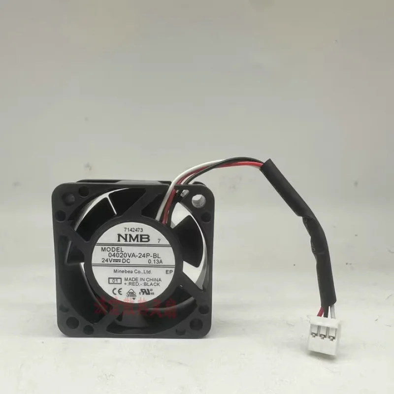 HJY 1 piece NMB 04020 volt-ampere-24P-BL DC24V 0.13A 3-wire cooling fan 40*40*20MM
HJY 1 piece NMB 04020 volt-ampere-24P-BL DC24V 0.13A 3-wire cooling fan 40*40*20MM