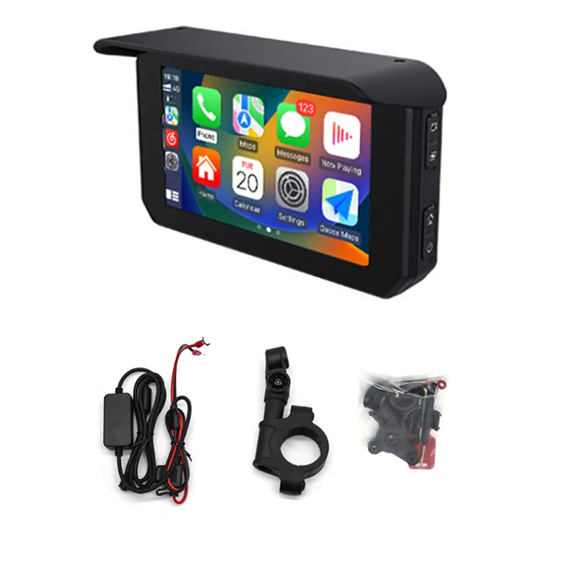Superior-5 Inch Portable Motorcycle Waterproof Display Motorcycle Wireless For Carplay Android Auto GPS Navigation Smart Screen
Superior-5 Inch Portable Motorcycle Waterproof Display Motorcycle Wireless For Carplay Android Auto GPS Navigation Smart Screen