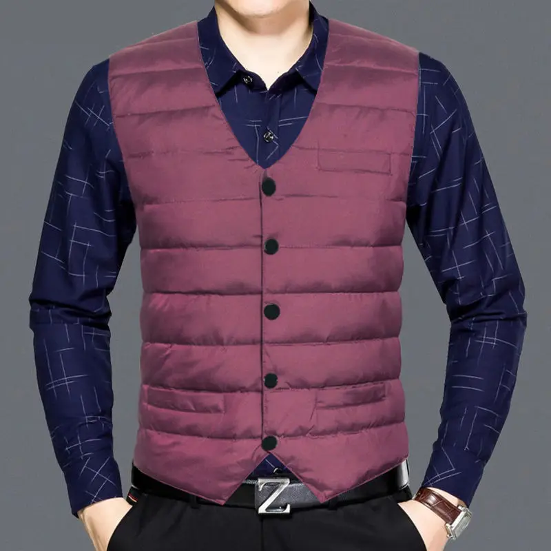 2022 Good Quality New Brand Vest Men Winter White Duck Down Light Vest Loose Waistcoat Casual Sleeveless Jacket Male Q15
2022 Good Quality New Brand Vest Men Winter White Duck Down Light Vest Loose Waistcoat Casual Sleeveless Jacket Male Q15