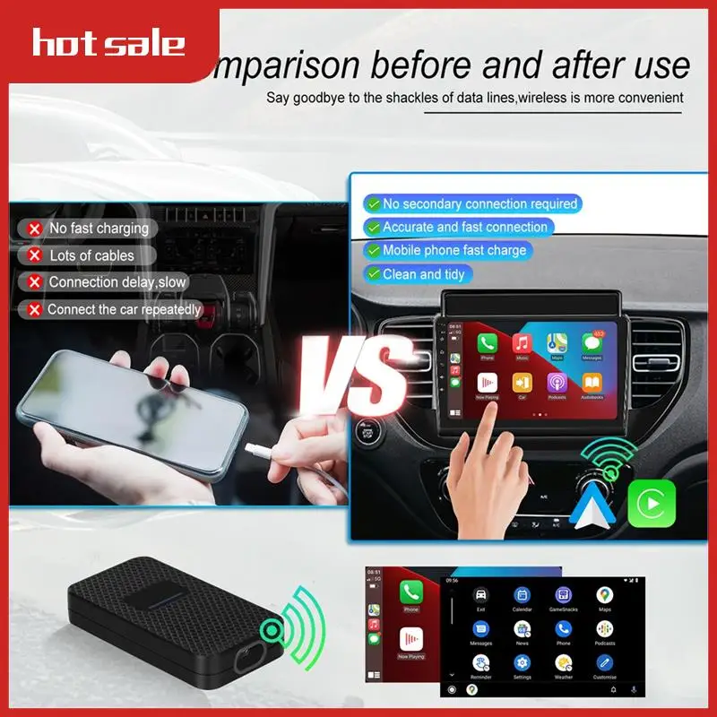 Wireless Carplay Adapter Carplay Dongle Magic AI Box For Wired Carplay Android Auto To Upgrade
Wireless Carplay Adapter Carplay Dongle Magic AI Box For Wired Carplay Android Auto To Upgrade