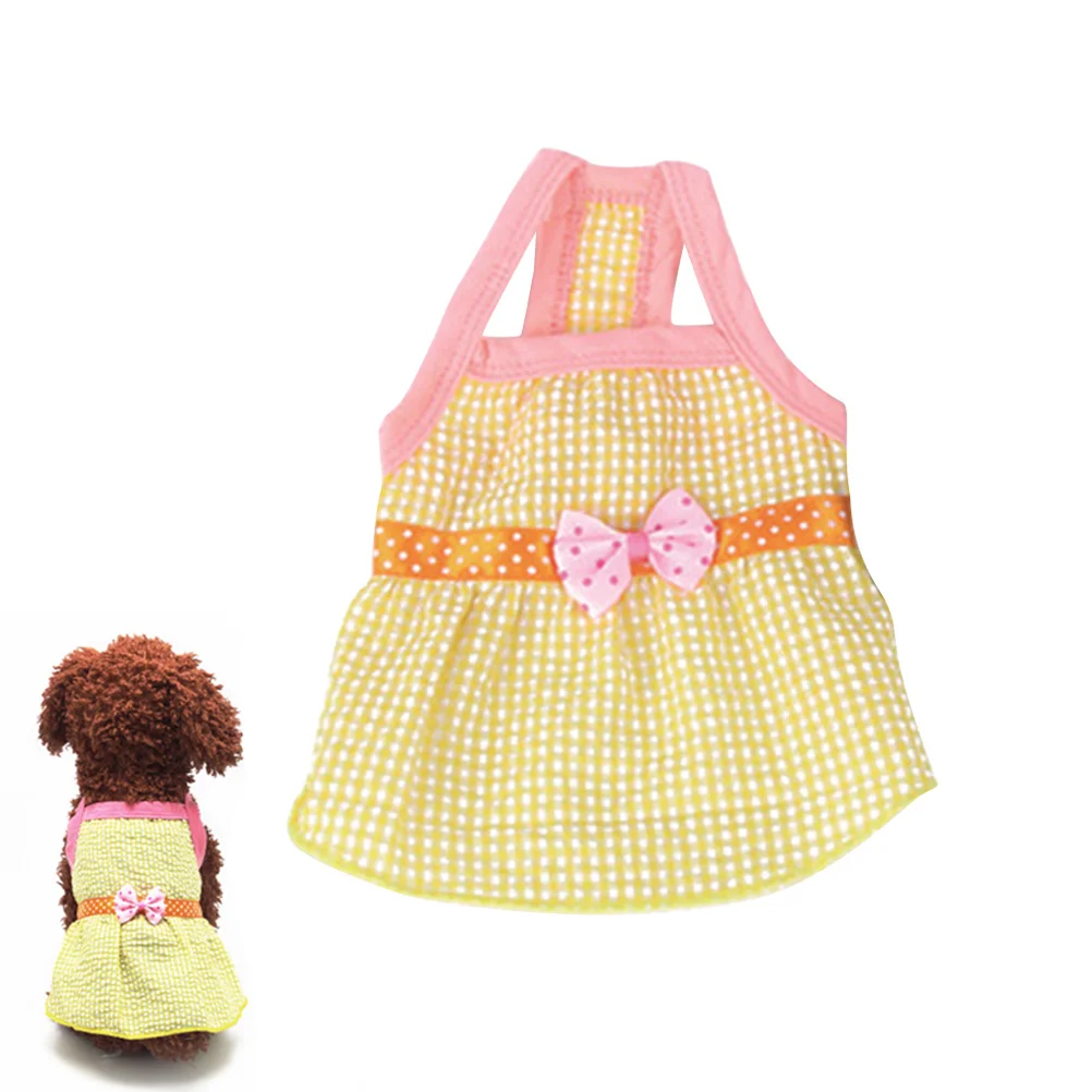 Floral Dog Dress Yellow Size Xl Charming Princess Pet Summer Clothes Easy Put on Photo Party Wear Dog Dress Pet Clothes
Floral Dog Dress Yellow Size Xl Charming Princess Pet Summer Clothes Easy Put on Photo Party Wear Dog Dress Pet Clothes