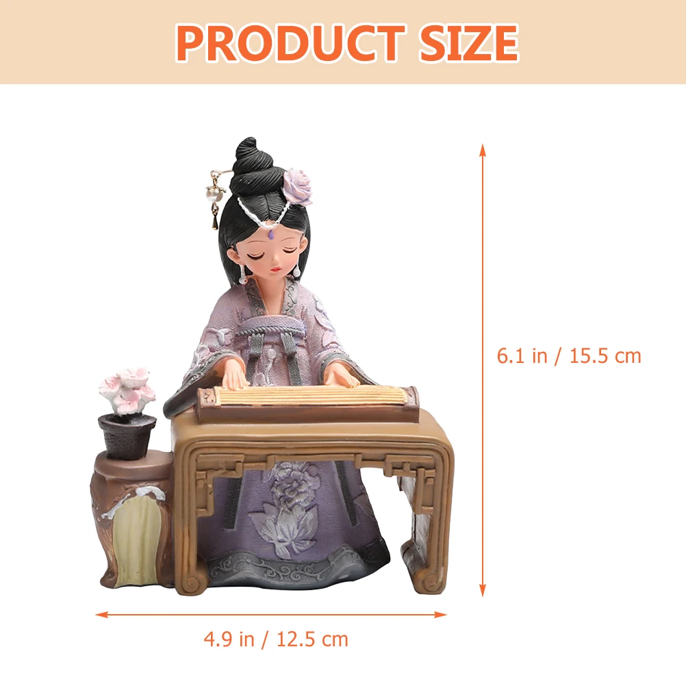 Girls Playing Piano Figurines Chinese Style Adornment Home Office Decoration Gift Resin Crafts Desktop Statue Housewarming
Girls Playing Piano Figurines Chinese Style Adornment Home Office Decoration Gift Resin Crafts Desktop Statue Housewarming