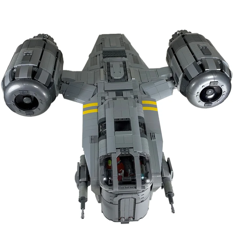 Masterpiece H-Frame Freighter MOC, UCS Scale Bounty Hunter Flagship Model, Ultimate Armored Transport Building Kit
Masterpiece H-Frame Freighter MOC, UCS Scale Bounty Hunter Flagship Model, Ultimate Armored Transport Building Kit