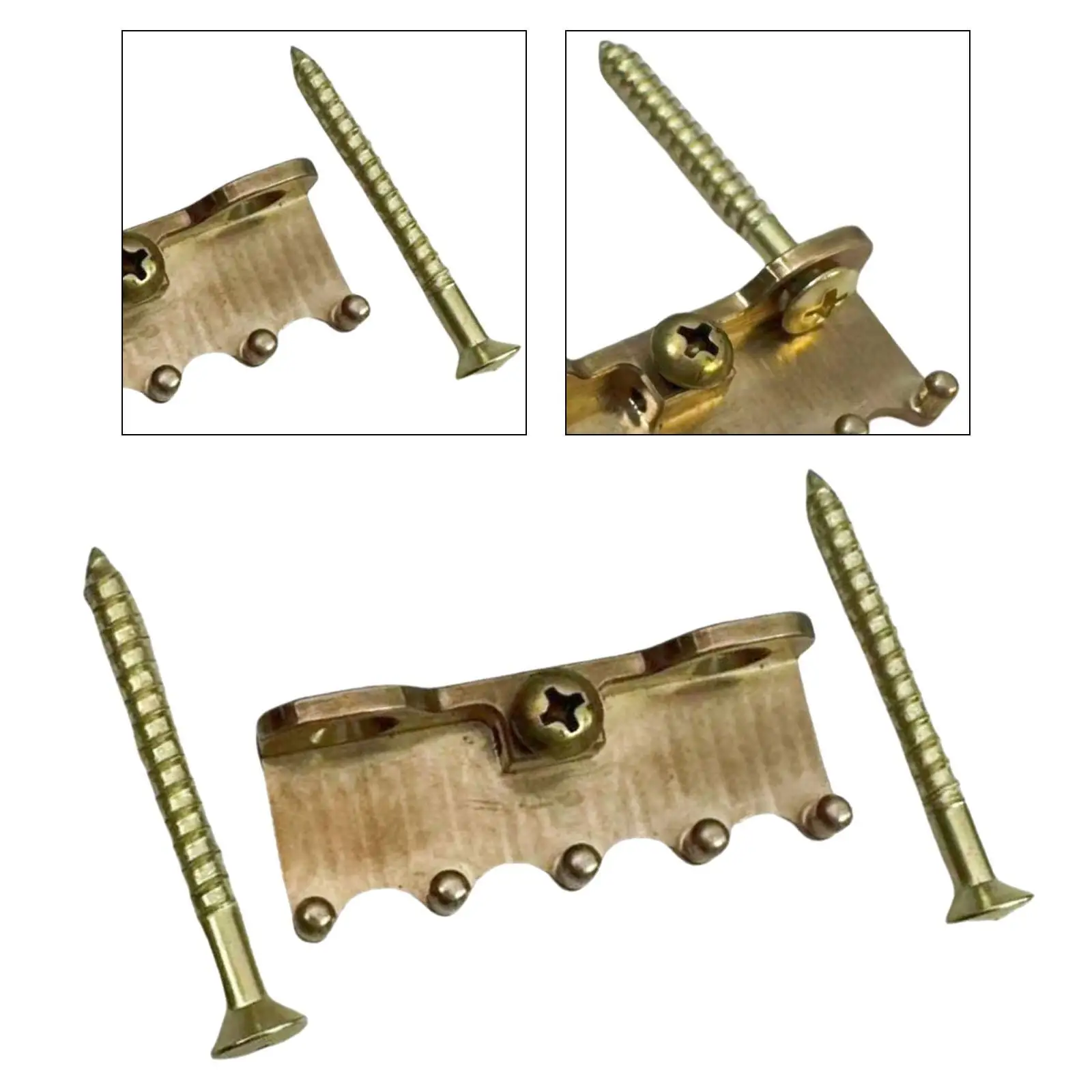 Lightweight Brass Electric Guitar Tremolo Bridge Accessory Single Double Tremolo System for Guitar Soundhole Tuner Setup
Lightweight Brass Electric Guitar Tremolo Bridge Accessory Single Double Tremolo System for Guitar Soundhole Tuner Setup