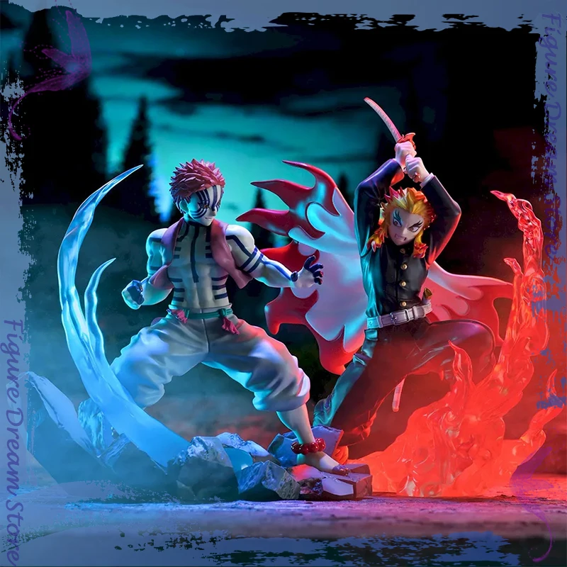 Demon Slayer Mugen Train Rengoku Kyojuro Or Akaza Battle Scene PVC Figure Statue Anime Collectible Model For Fans Collection
Demon Slayer Mugen Train Rengoku Kyojuro Or Akaza Battle Scene PVC Figure Statue Anime Collectible Model For Fans Collection