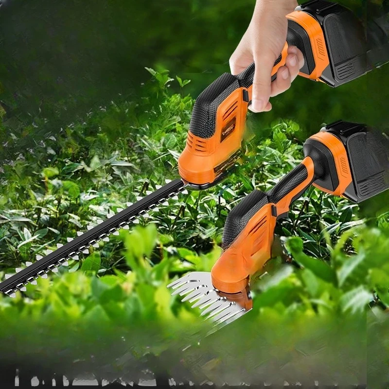 Hedge trimmer Rechargeable trimmer Household small lawn mower
Hedge trimmer Rechargeable trimmer Household small lawn mower