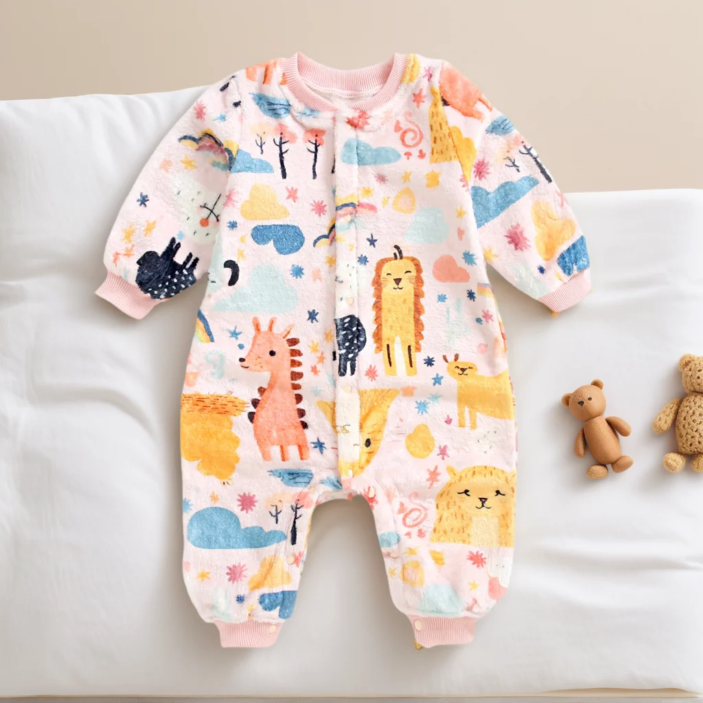 Sanlutoz Long Sleeve Winter Baby Jumpsuits Flannel Warm Toddler Rompers Clothing Cozy
Sanlutoz Long Sleeve Winter Baby Jumpsuits Flannel Warm Toddler Rompers Clothing Cozy