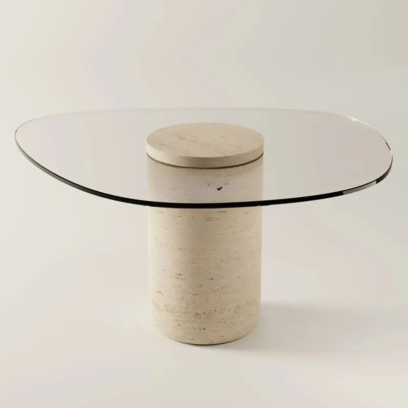 Обеденный стол из закаленного стекла, мрамора, дизайнерская вилла, гостиная, домашний свет, роскошный простой современный стеклянный стол
Обеденный стол из закаленного стекла, мрамора, дизайнерская вилла, гостиная, домашний свет, роскошный простой современный стеклянный стол