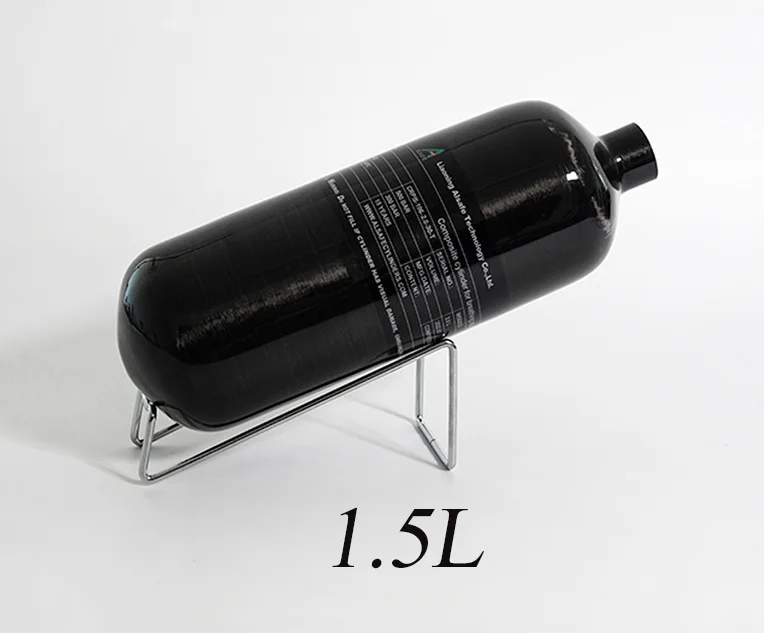 ALSAFE Hot Sale High Pressure 1.5L 4500psi Composite Air Tank Ultra Light Carbon Fiber Diving tank M18*1.5
ALSAFE Hot Sale High Pressure 1.5L 4500psi Composite Air Tank Ultra Light Carbon Fiber Diving tank M18*1.5