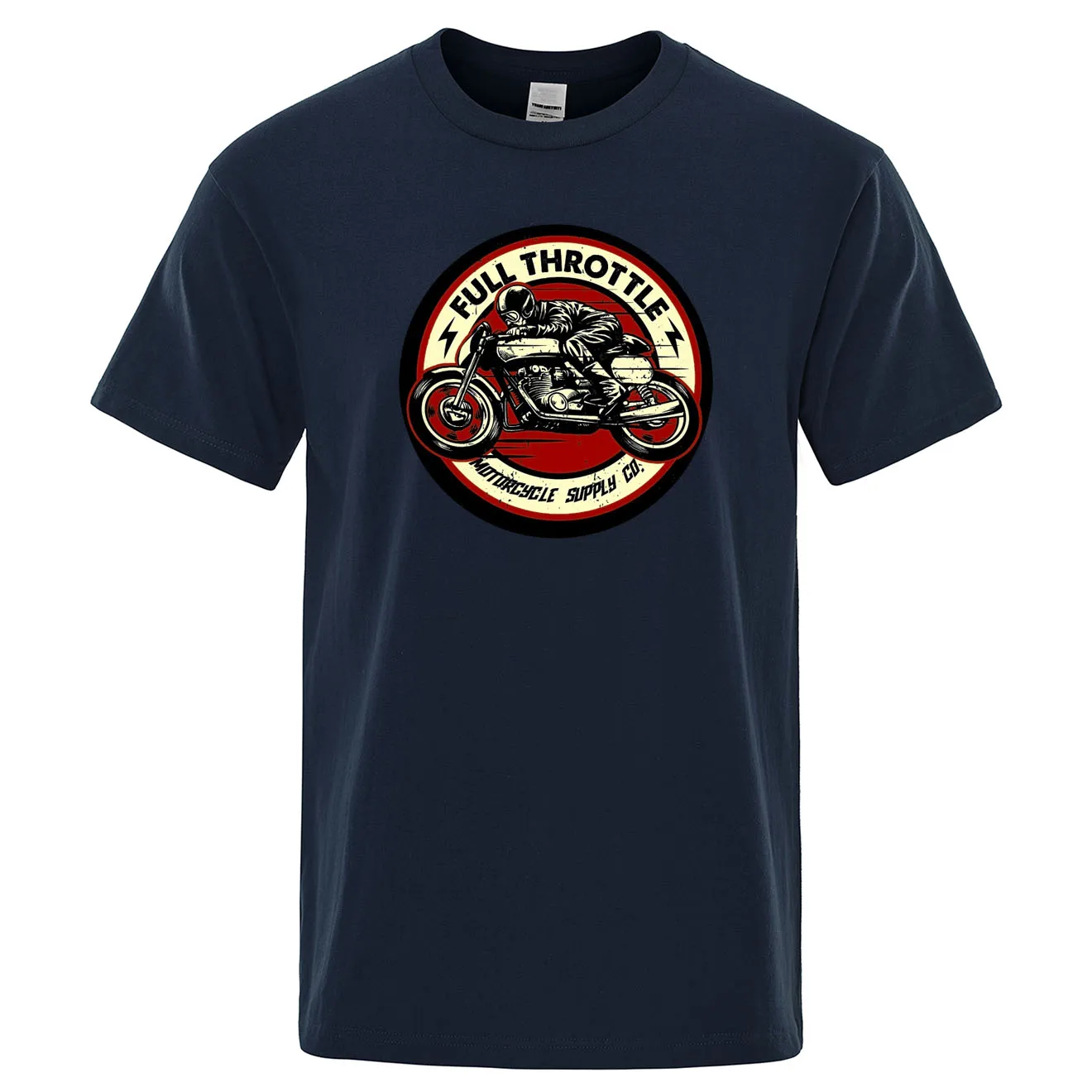 New Retro Motorcycle Pattern Printed Men's T-shirt Summer Breathable Sweat Absorbent Loose Crew Neck Pullover Tops Men Clothing
New Retro Motorcycle Pattern Printed Men's T-shirt Summer Breathable Sweat Absorbent Loose Crew Neck Pullover Tops Men Clothing