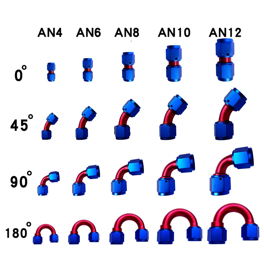 0 45 90 Degree AN4 AN6 AN8 AN10 AN12 Female to AN4 AN6 AN8 AN10 AN2 Female Hydraulic hose Elbow Oil Cooler Fitting Hose Fittings
0 45 90 Degree AN4 AN6 AN8 AN10 AN12 Female to AN4 AN6 AN8 AN10 AN2 Female Hydraulic hose Elbow Oil Cooler Fitting Hose Fittings