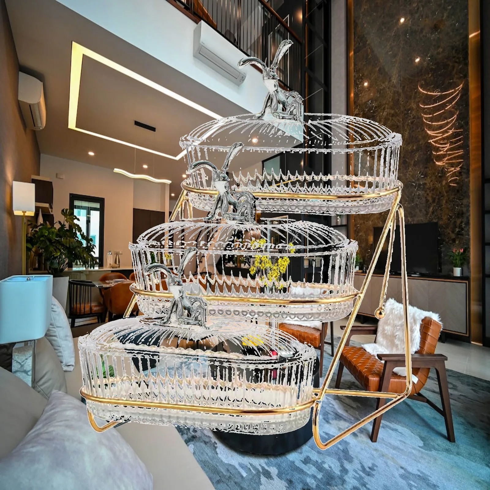 Dried Fruit Salad Plate Snack Plates with Iron Rack Serving Tray Appetizer Tray for Snack Dried Fruits Cookies Party Wedding
Dried Fruit Salad Plate Snack Plates with Iron Rack Serving Tray Appetizer Tray for Snack Dried Fruits Cookies Party Wedding